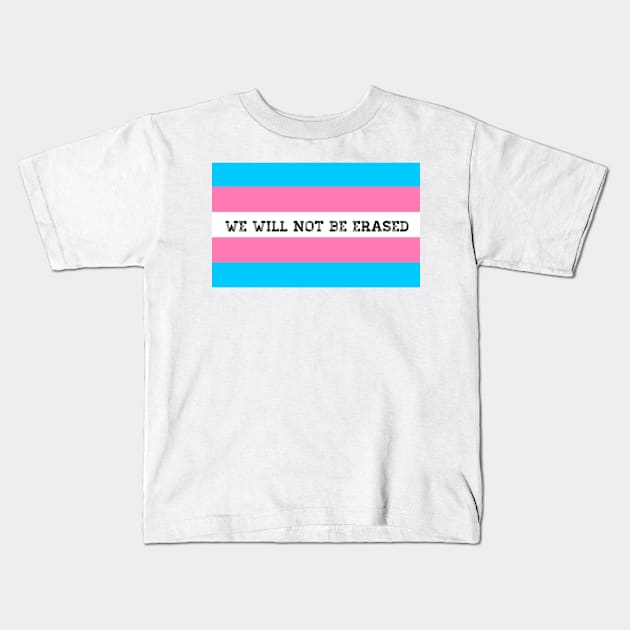 Trans Love Kids T-Shirt by NaughtyHaughty